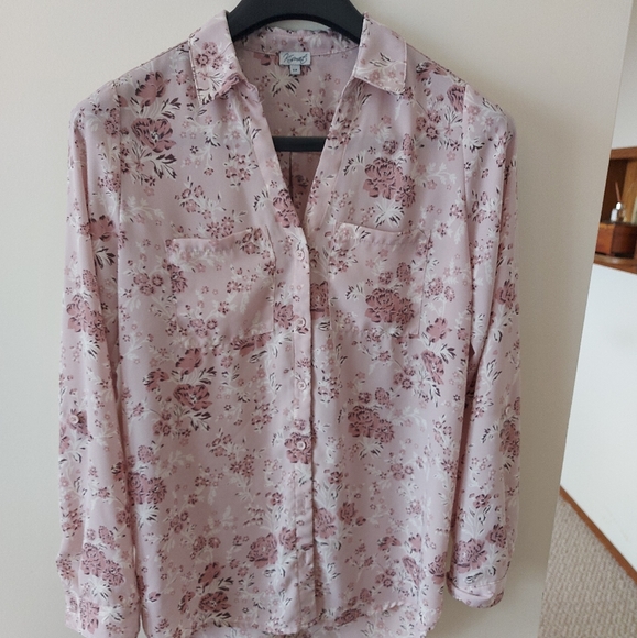 Kismet floral butten up blouse - Picture 2 of 6